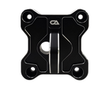 Polaris RZR XP1000 / Turbo Pull Plate / Radius Rod Plate Our Pull plate is machined from a solid piece of aircraft grade 6061 T-6 1.5"x 8" Aluminum bar stock. We then machine both pieces, send them out for anodize and then round all of our corners to give it a look that really pops and will wow anyone