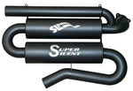SLP Super Silent Muffler for 2022-24 RZR Turbo R/Turbo R-4 Models  SKU: 09-124