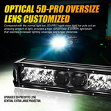 12"/22"/32"/42"/52" 5D-PRO Series LED Light Bar with 5D Projectors For Dodge Ram 1500