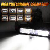 NEW 12"/22"/32"/42"/52" 5D-PRO Series Light Bars with DT Wiring Harness Kit For 2016 Ford F150