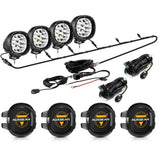 P4 Series | 4 Inch 90W Round LED Driving Lights Spot White Pod Lights