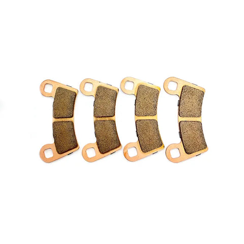 Polaris OEM Dual Bore Brake Pad Kit, Part 2203318, Set of Four Brake Pads Replacement for #: 1911197