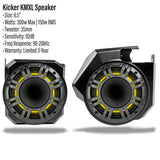 SSV Works Polaris RZR Pro Front Speaker Adapters with Kicker Speakers