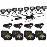 R4 Series | 4 Inch 60W Flood Beam LED Pods Light White Driving Light