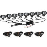 R4 Series | 4 Inch 60W Spot Beam LED Pods Light White Driving Light