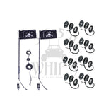 187 Whips and Rock Light Combo Kit