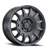 Aluminum Wheels 17x8 Aero 401B Satin Black Raceline Wheels