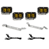 2024-Present Toyota Tacoma S2 SAE Amber OEM Fog Replacement Kit Baja Designs