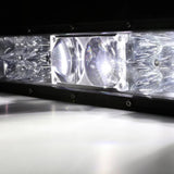 NEW 5D-PRO Series Spot Led Light Bars with DT Wiring Harness Kit For JEEP