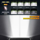 5D-PRO Series LED Light Bar with 5D Projectors For Chevy Tahoe