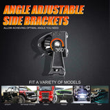5D Series 22 Inch/32 Inch/42 Inch/50 Inch/52 Inch Combo Beam Straight/Curved Double Row LED Light Bar