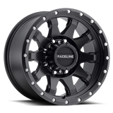 Aluminum Wheels 17x8.5 Clutch 934B Black Raceline Wheels