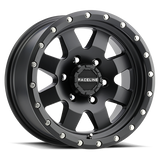 Aluminum Wheels 16x8 Defender 935B Satin Black Raceline Wheels