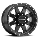 Aluminum Wheels 18x9 Defender 935B Satin Black Raceline Wheels