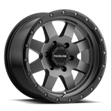 Aluminum Wheels 17x9 Defender 935G Gunmetal Gray Raceline Wheels