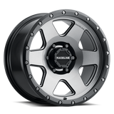 Aluminum Wheels 17x9 Boost 946G Satin Gunmetal Gray Raceline Wheels