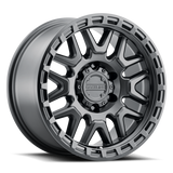 Aluminum Wheels 17x9 Krank 953B Satin Black Raceline Wheels