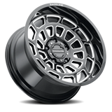 Aluminum Wheels 20x9 Warp 955M Gloss Black Milled Raceline Wheels