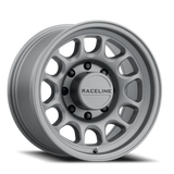 Aluminum Wheels 18x9 Rogue 958T Titanium Gray Raceline Wheels