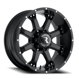 Aluminum Wheels 17x9 Assault 991B Satin Black Raceline Wheels