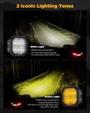 Color Play Series 3 Inch LED Fog Light Kit For Subaru BRZ/Subaru Crosstrek/Subaru Legacy/Subaru WRX