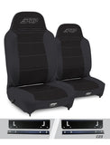 Enduro High Back Reclining Suspension Seats Kit for 97-02 Jeep Wrangler TJ Pair PRP Seats