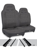 Enduro High Back Reclining Suspension Seats Kit for 95-01 Jeep Cherokee XJ Pair PRP Seats