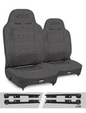 Enduro High Back Reclining Suspension Seats Kit for Jeep Wrangler JK/JKU Pair PRP Seats