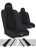 Daily Driver High Back Suspension Seats Kit for 95-01 Jeep Cherokee XJ Pair PRP Seats