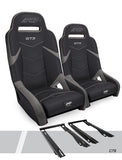 GT3 Suspension Seats Kit for Polaris RZR PRO XP PRO R Turbo R Pair PRP Seats