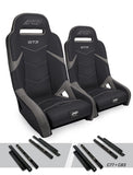 GT3 Suspension Seats Kit for Polaris General RZR S 900 900 Trail Trail XP 1000 Turbo Turbo S RS1 Pair PRP Seats
