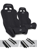 XCR Suspension Seats Kit for Polaris General RZR S 900 900 Trail Trail XP 1000 Turbo Turbo S RS1 Pair PRP Seats