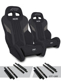 XCR Suspension Seats Kit for Polaris General RZR S 900 900 Trail Trail XP 1000 Turbo Turbo S RS1 Pair PRP Seats