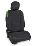 Front Seat Covers for Jeep Wrangler JLU 4 Door Jeep Gladiator JT with Molle Back Pair PRP Seats