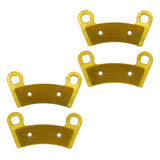 Polaris Ranger 1000/XP 1000/Crew 1000/Crew XP 1000/Crew SP 570/Kinetic 2018-2026 Brass Brake Pad Set