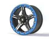 Bullite BT-09 SHURIKEN Beadlock 5 on 4.5 Lug Wheel for the RZR Turbo R and Pro R