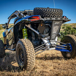 DRT Can Am Maverick X3 2017+ Dual Sheer Radius Rod Plate