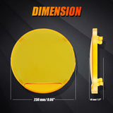 (2pcs/set) 9 INCH 270W 37776LM 360-PRO Series Custom Lens LED Driving Lights+Amber/Black Covers(Optional) for Toyota Tacoma 2016 2017 2018 2019 2020 2021