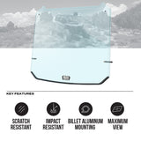 Polaris RZR Pro XP & Pro S Polycarbonate Full Front Windshield