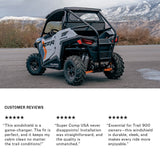 Polaris Trail 900 Rear Tinted Windshield