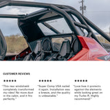 Polaris Turbo R Tinted Rear Windshield