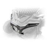 Steel rear bumper with aluminum mesh inserts for RZR Pro R