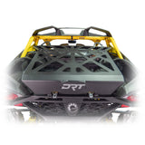 Bolt-on tire carrier for Can-Am Maverick R, works with factory or aftermarket cages