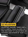 PRP 5.2 Harness with Shoulder Straps Sewn to Lap