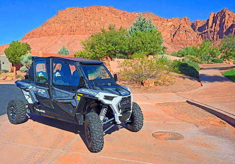 POLARIS RZR 1000XP/TURBO 4-SEAT Cab Enclosure "THE VAULT" 2014-23 Upper Side Doors & Panels (Patent Pending)