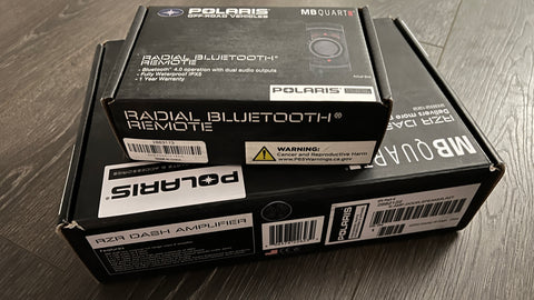 Polaris MB Quart Bluetooth Controller and 300W Class D AMP Combo Pack