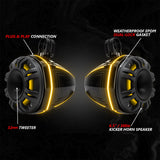 2024-2026 Can-Am® Maverick R, Phase-6 K-Spec 1400watt 6-Speaker Stereo System with Kicker Horns