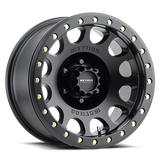 Aluminum Wheels 17x8.5 Beadlock MR105 Matte Black MB Method