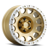 Aluminum Wheels 17x9 Beadlock MR105 Gold GD Method