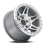 Aluminum Wheels 17x9 Beadlock MR106 Machined SL Clear Coat Method